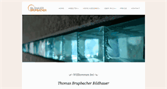 Desktop Screenshot of bildhauer-atelier.com